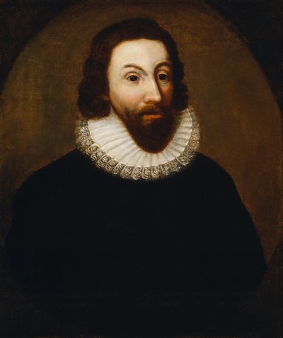Uidentificeret kunstner - John Winthrop af Unbekannt Unbekannt